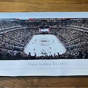 New 2023 Stanley Cup Champions SGA USA - Vegas Golden Knights Panoramic Picture